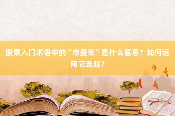 股票入门术语中的“市盈率”是什么意思？如何运用它选股？