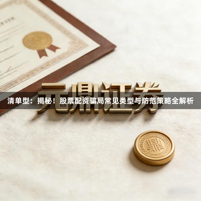 清单型：揭秘！股票配资骗局常见类型与防范策略全解析