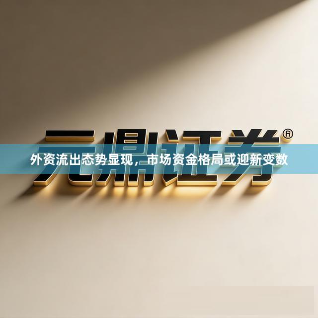外资流出态势显现，市场资金格局或迎新变数
